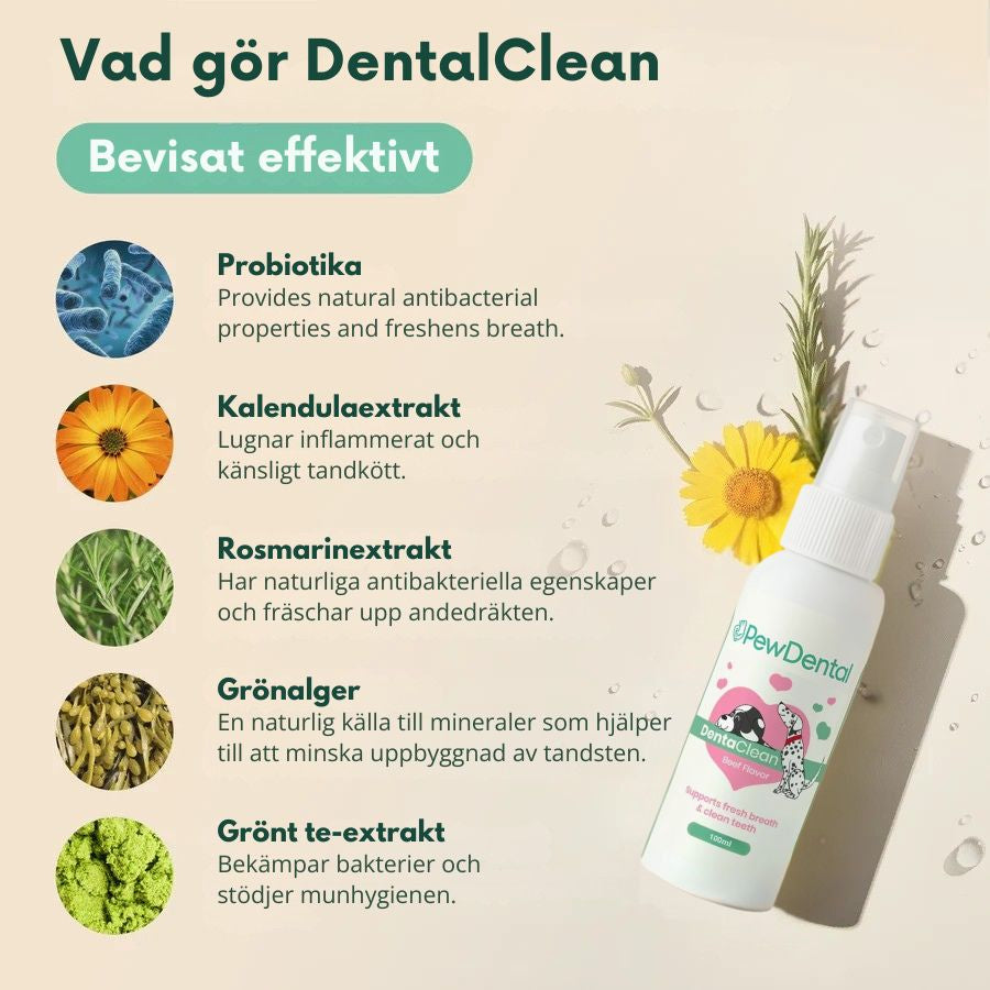 DentalClean - För Hundar och katter