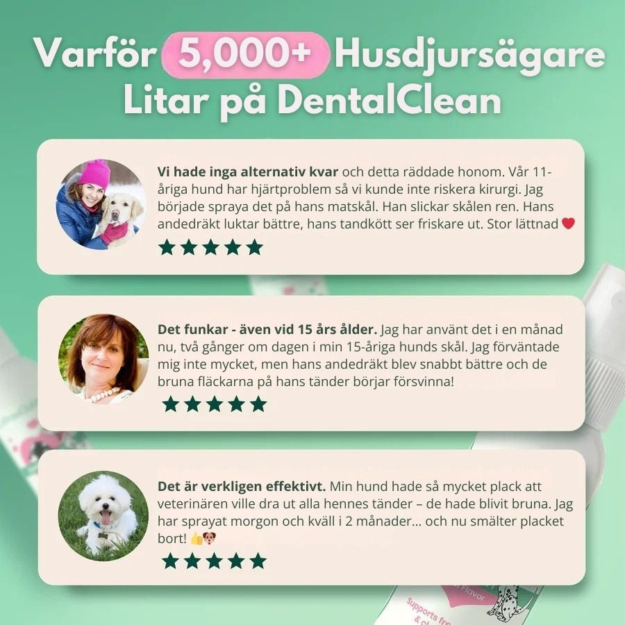 DentalClean - För Hundar och katter